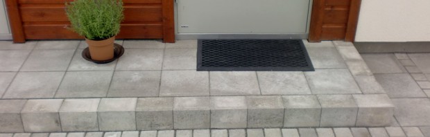Trappa till garage