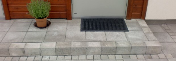Trappa till garage